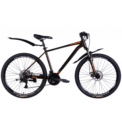 Велосипед AL 26" Discovery BASTION DD CS рама-18" коричневий 2025