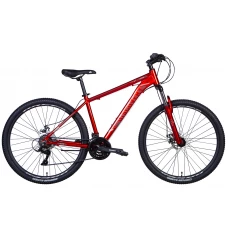 Велосипед AL 27.5" Discovery BASTION DD FR рама-17" червоний 2024