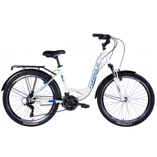 Велосипед ST 26" Formula OMEGA Vbr рама-18" білий (матовий) 2024 крила, крило пер., крило зад., підніжка