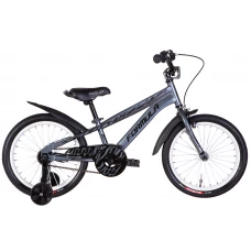 Велосипед ST 18" Formula WILD BH рама-9" сірий з чорним 2024 крила, дзвоник