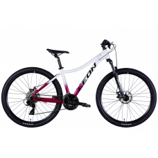 Велосипед AL 27,5" Leon XC LADY 105 DD CS рама-16" білий з малиновим 2025