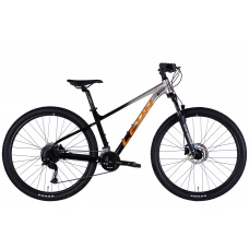 Велосипед AL 27,5" Leon XC 80 HDD рама-16" срiблястий з чорним 2025