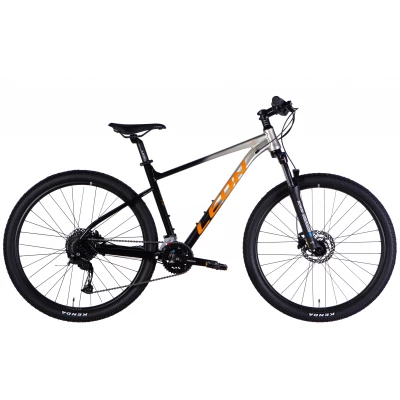 Велосипед AL 27,5" Leon XC 80 HDD рама-18" срiблястий з чорним 2025