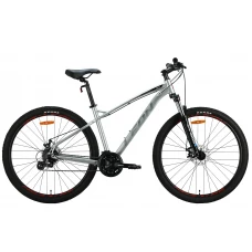 Велосипед AL 29" Leon TN-90 DD рама-18" сіро-чорний з червоним 2024