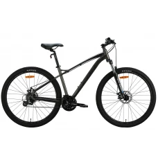 Велосипед AL 29" Leon TN-90 DD рама-18" коричневий з чорним (матовим) 2024