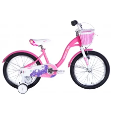 Велосипед ST 18" SPACE KID MELISSA BH рама-10" рожевий 2024 крила, крило пер., крило зад., корзина