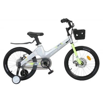 Велосипед MG 18" SPACE KID MOON DD рама-10" сірий 2024 крило пер., крило зад., корзина