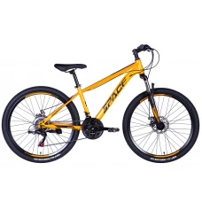 Велосипед ST 26" SPACE MARS DD FR рама-15" жовто-чорний 2024