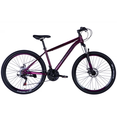 Велосипед ST 27.5" SPACE MARS DD FR рама-17" фіолетовий 2024