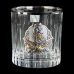 Набір для віскі Полювання Boss Crystal, 6 келихів, платина, срібло, золото, кришталь